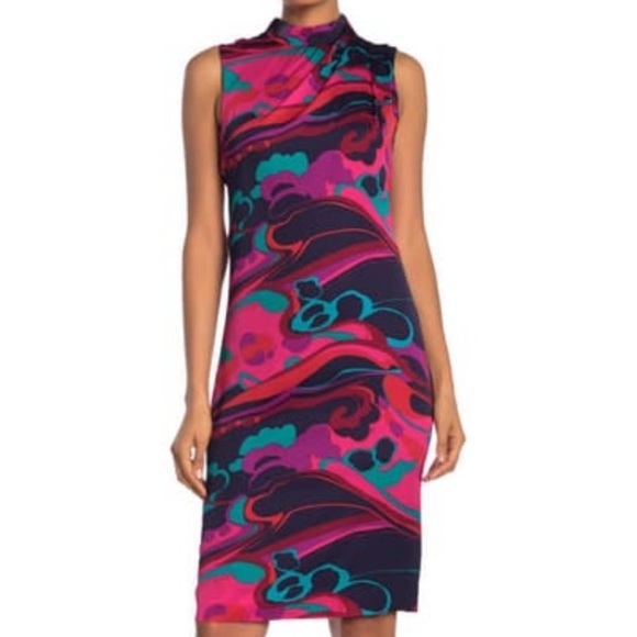 Trina Turk Around Midnight Dress - Picture 1 of 12